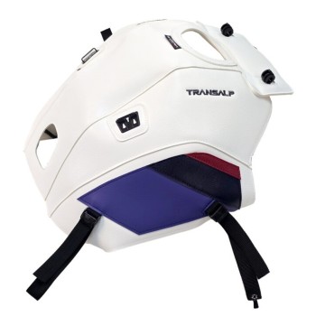 ΚΑΛΥΜΜΑ BAGSTER HONDA TRANSALP XL 750 TRANSALP ΑΣΠΡΟ/DECO ΚΟΚΚΙΝΟ-MARINE ΜΠΛΕ-ΛΙΛΑ (2023-2024)